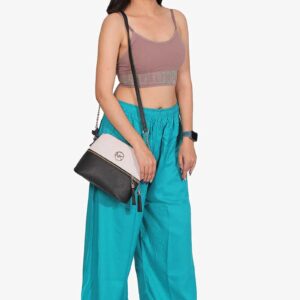 Pure Rayon Cotton Palazzo - Free Size, Rama Green