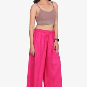 Pure Rayon Cotton Palazzo - Free Size, Rani