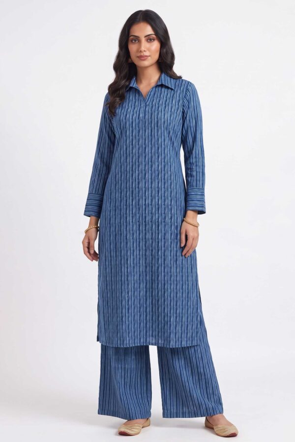 100% Pure Cotton Jaipuri Hand Block Print Kurti with Pant Set | Ethnic Casual